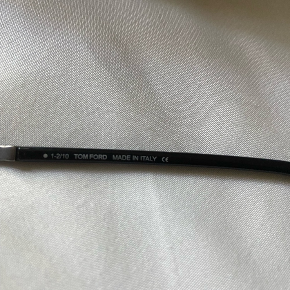 Tom Ford Silver Black Authentic Frames Eyeglasses… - image 2